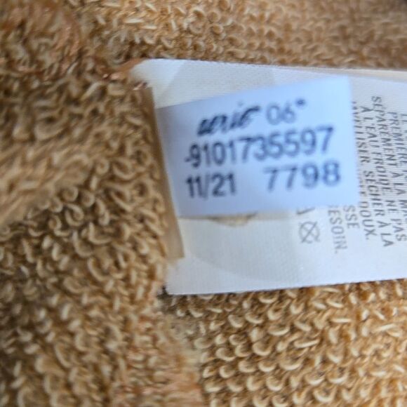 Aerie On A Roll Terry Fleece High Waisted Short Size Large Tan Loungwear  Beach - Picture 10 of 11